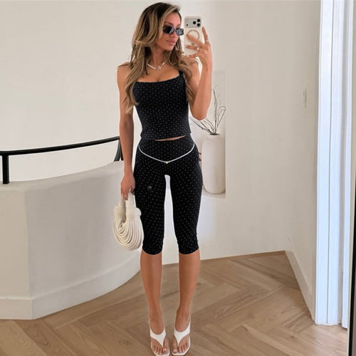 Dame Sportligt Overtøj og Leggings-Sæt Skovae