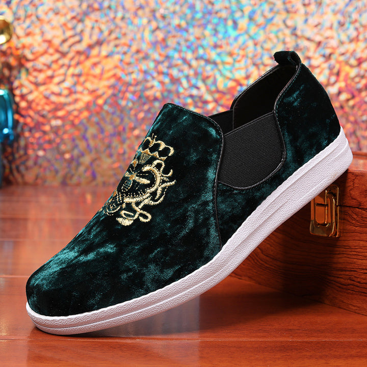 Femme Slip-On Fløjl Sneakers Stilla