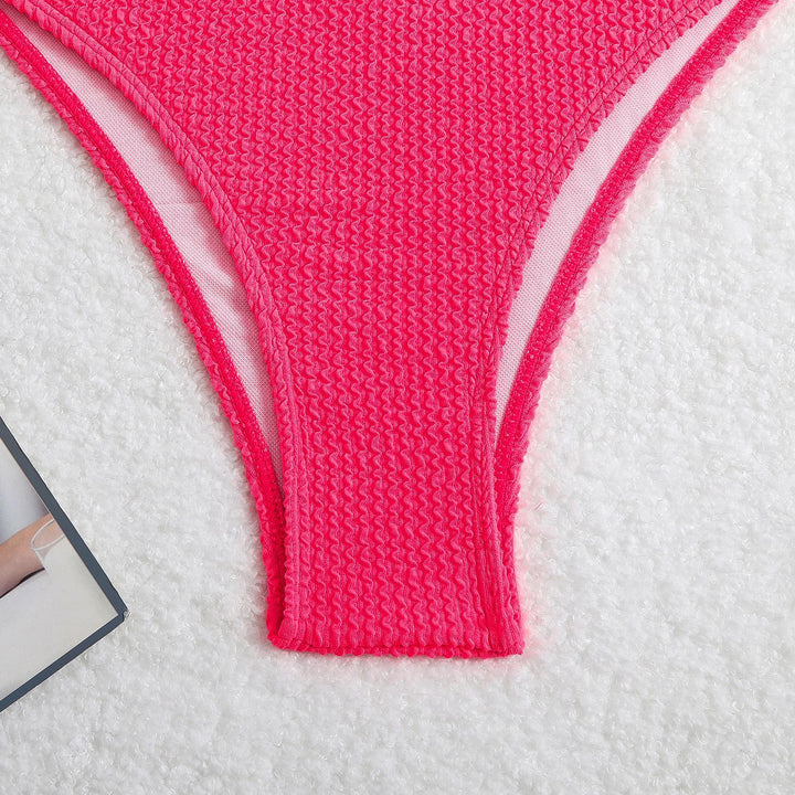 Dame Hæklet Bandeau Bikini Sæt Stilla