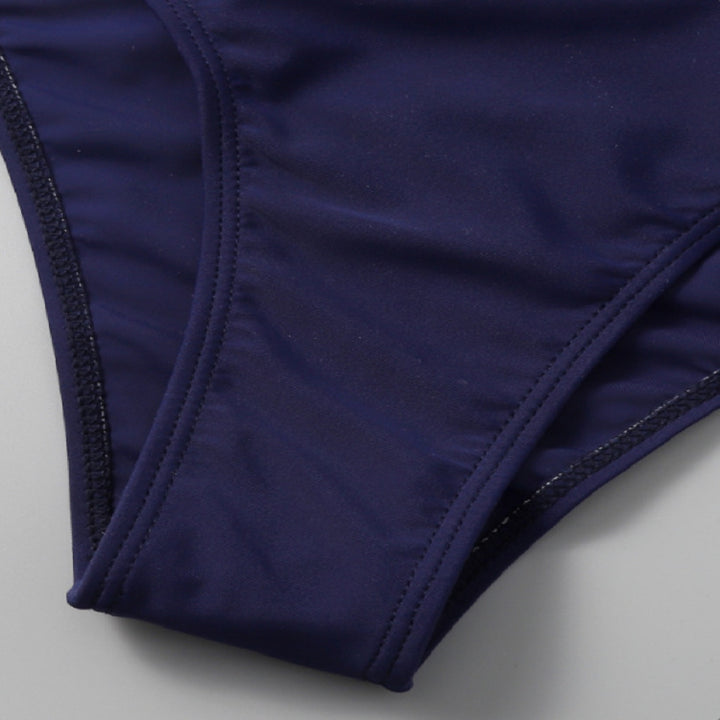 Dame To-delt Bikini-sæt med moderne knude-design Skovae