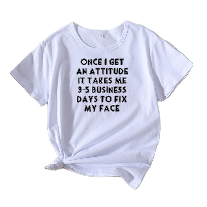 Kvinder Komedie Grafik T-Shirt Stilla 1751262432