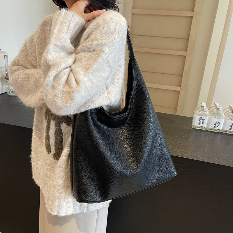 Femme Classic Læder Hobo Taske Stilla