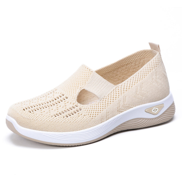 Femme Letvægts Åndbar Slip-on Performance Sneakers med Fleksibel Såle Stilla