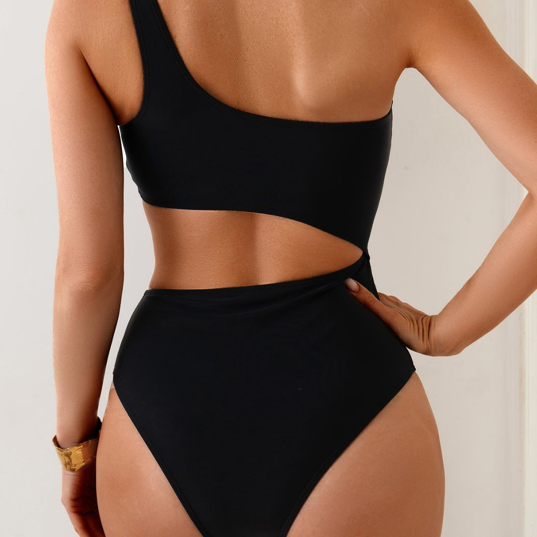 Dame En-sidet Badedragt med fashionabel Cut-Out-design Skovae