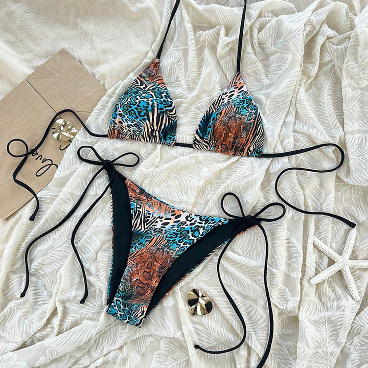 Dame triangle bikini med justerbare stropper Skovae