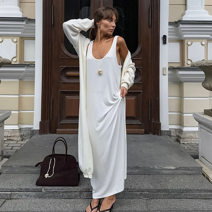 Dame Maxi-Overalls med enkle stropper og afslappet snit Stilla