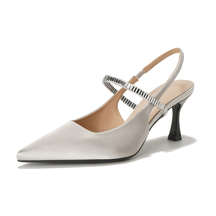 Dame elegante Sling-Pumps med moderne rem Stilla
