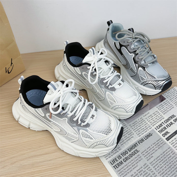 Dame Sporty Sneakers med luftig mesh-overflade og stabil dæmpeteknologi Stilla