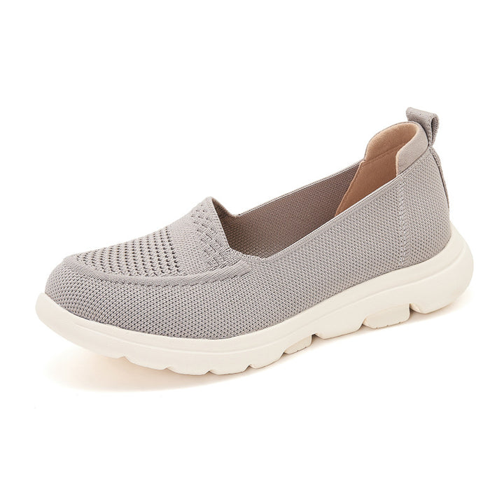 Dame Komfortable Slip-On Sneakers med åndbart overtøj og dämpende sål Stilla