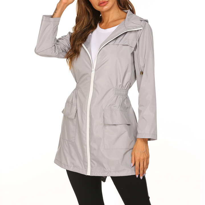 Stilla | Dame Hætte Raincoat