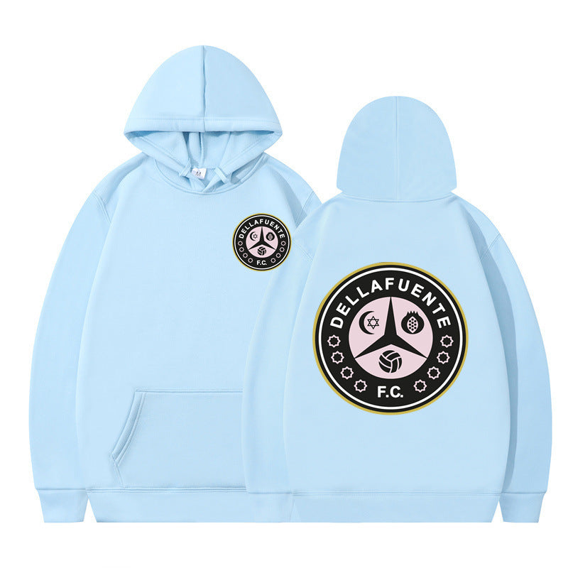 Kvinders hættejakke med præget logo og blød fleece Skovae