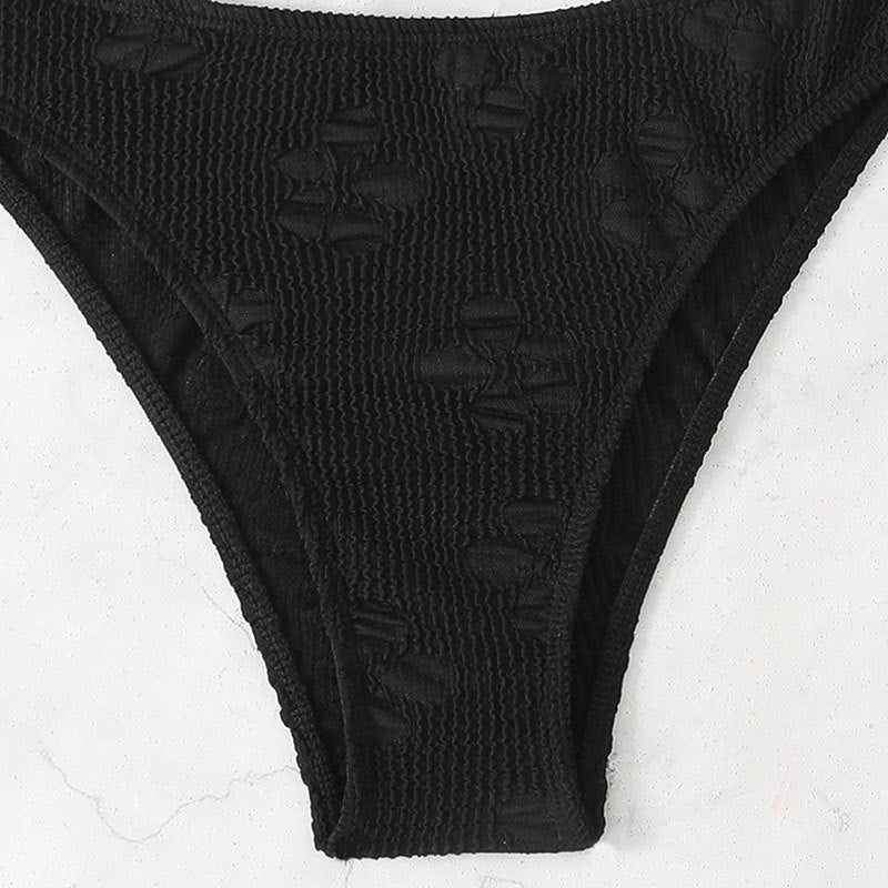 Damer struktureret ribbikini-sæt Stilla