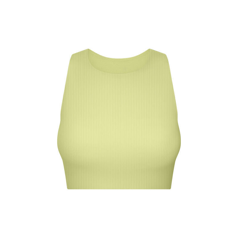 Stilla | Rib Turtleneck Sports Bra Høj Styrke, Stødabsorberende, Øvre Støtte