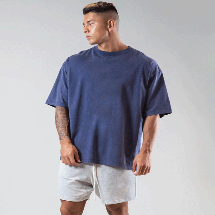 Herrer Oversize T-shirt Stilla