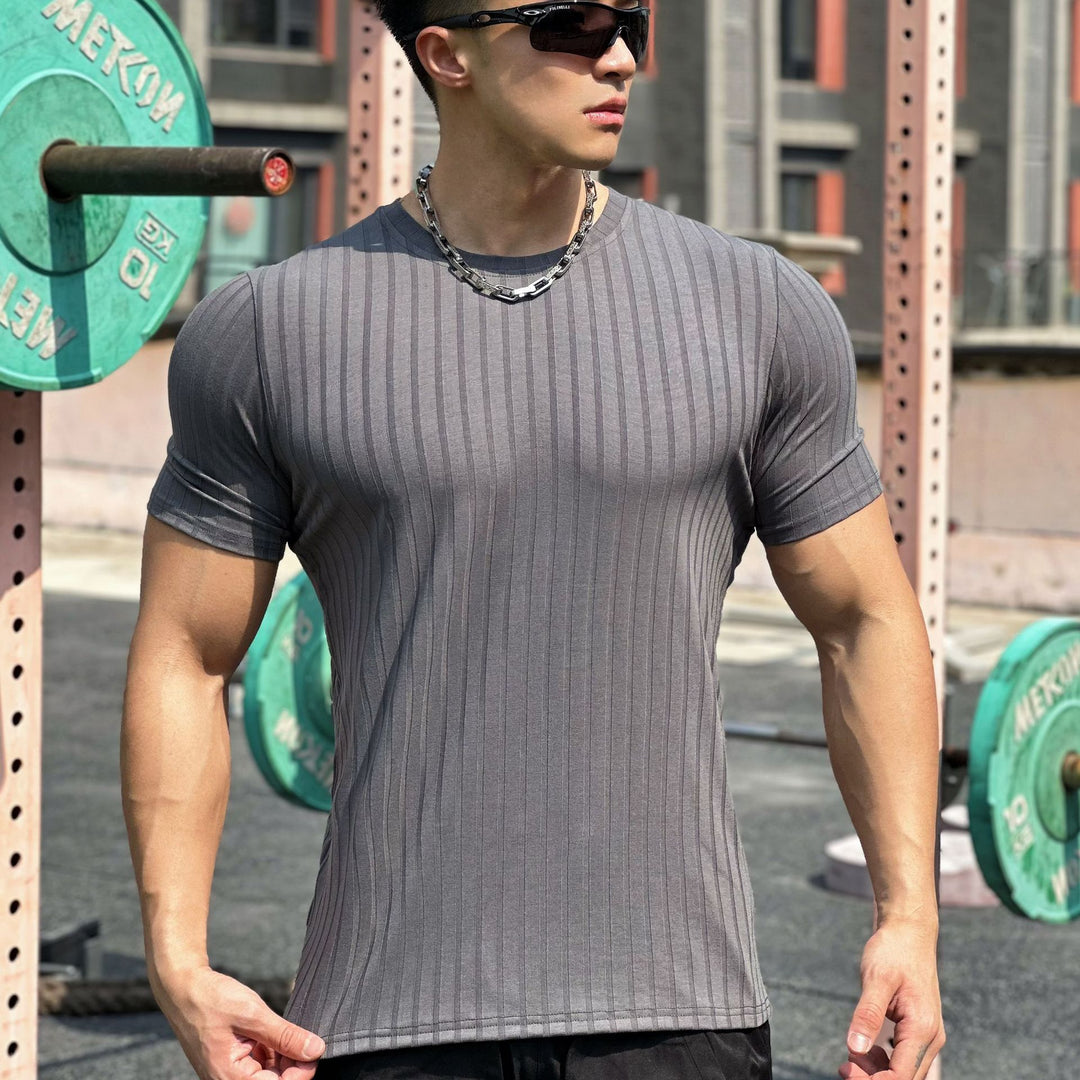 Herren Sporty Kompressionsshirt med fugtabsorberende teknologi Stilla