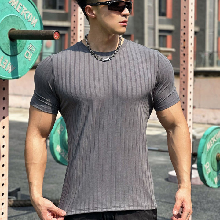 Herren Sporty Kompressionsshirt med fugtabsorberende teknologi Stilla