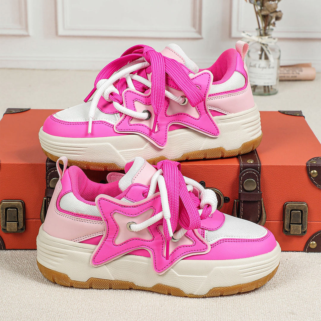 Dame Sporty Sneakers med trendy design Stilla