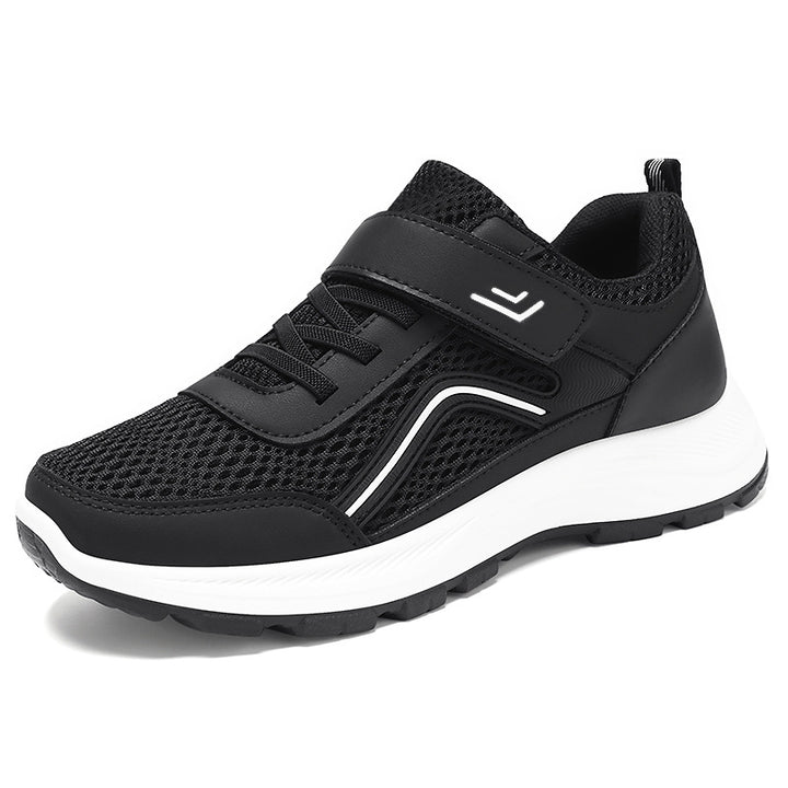 Dame Sporty Sneakers med elastisk velcro og åndbart mesh-overmateriale Stilla