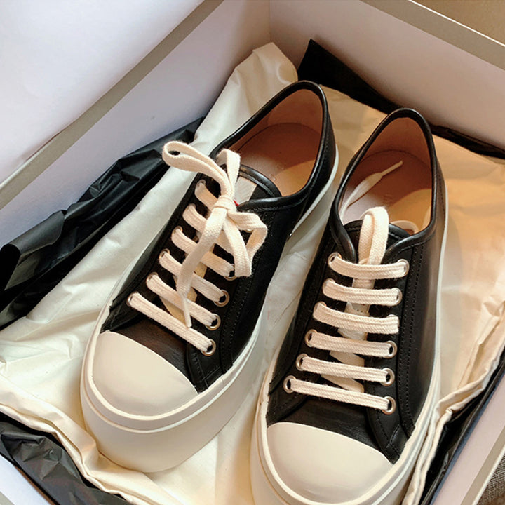 Damer Læder Sneakers Stilla
