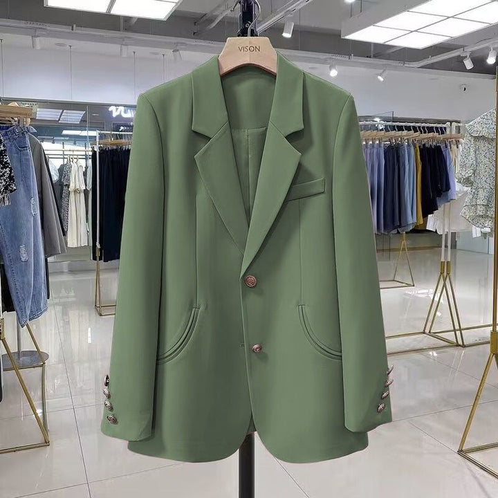 Dame Designer Blazer med elegant snit Stilla