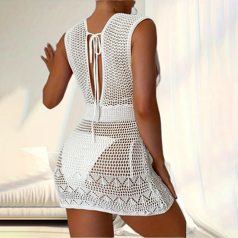 Dame High-Impact Crochet Cover-Up Kjole Stilla
