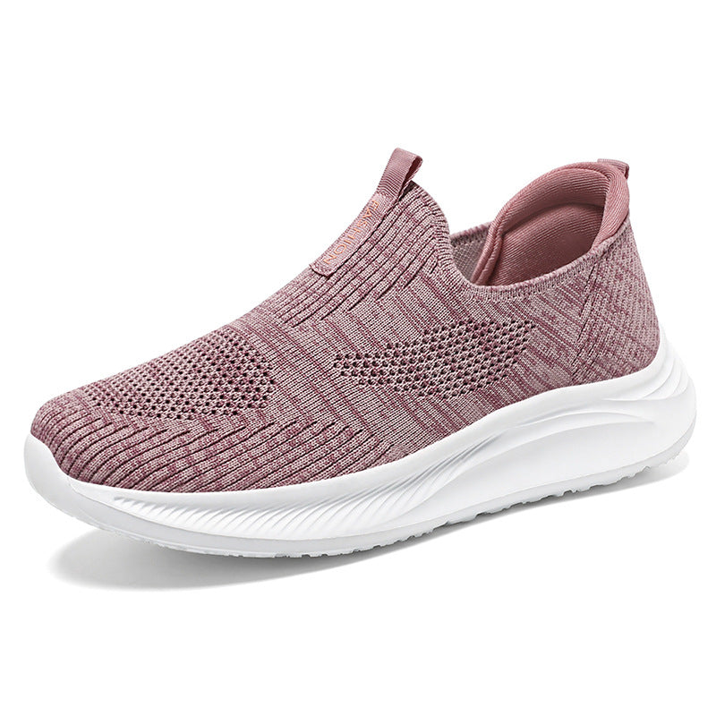 Femme Let Slip-On Sportsneakers med åndbart strikmateriale Stilla