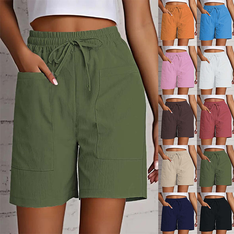Dame Sportslig Komfort Shorts Stilla