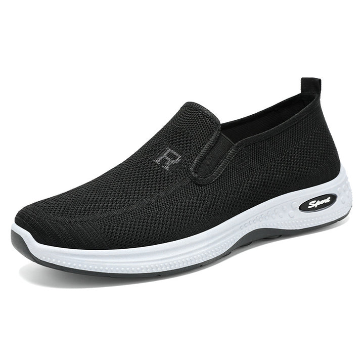 Dame Åndbare Slip-On Sportssko med fleksibelt netdesign og komfortabel sål Stilla