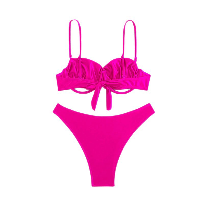 Dame Push-Up Bikini-Sæt med elegant design Skovae