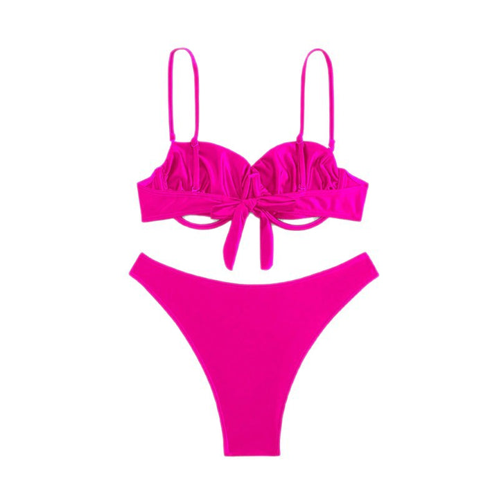 Dame Push-Up Bikini-Sæt med elegant design Skovae