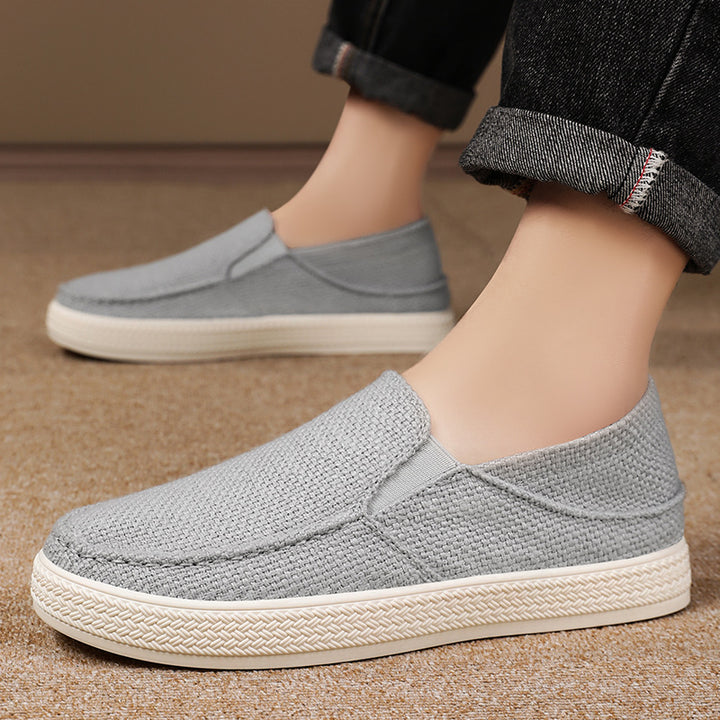 Femme Fritid Slip-On Strik Sneakers Stilla