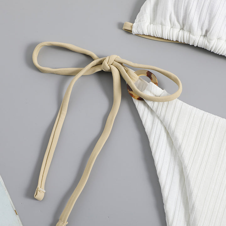 Dame bikinisæt med justerbare stropper og raffineret design Stilla