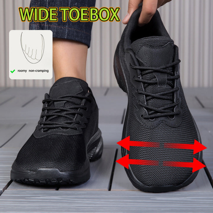 Unisex nan lette hverdagssneakers med sømløst mesh-oberstof og ergonomisk dæmpning Skovae