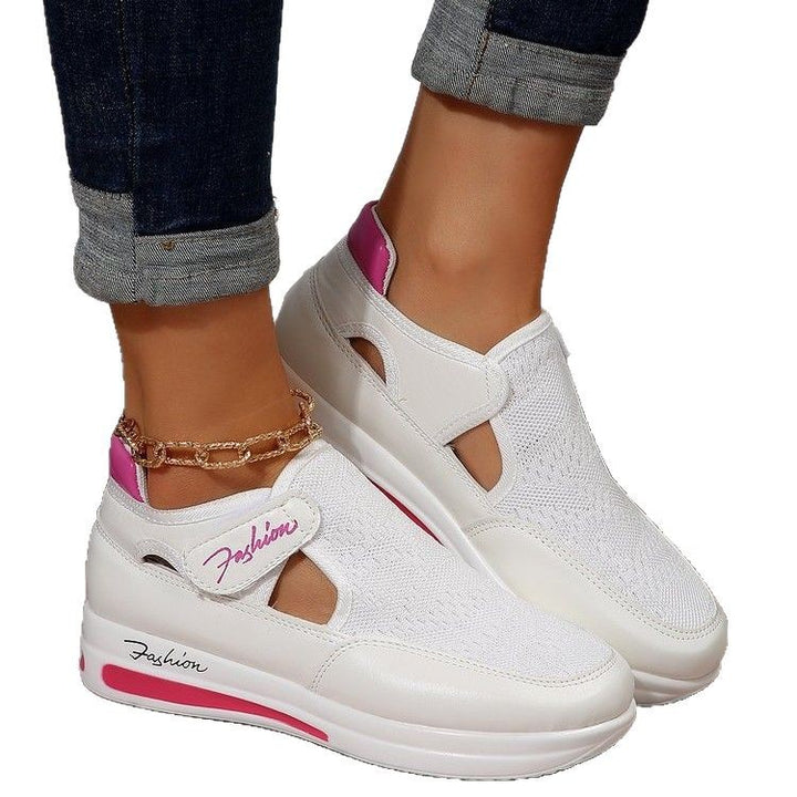 Dame sneakers med åndbart mesh-overmateriale og fleksibel sål Stilla
