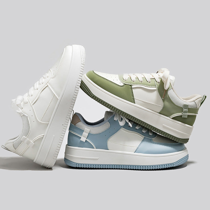 Dame Sneakers i minimalistisk design med åndbar mesh-overflade og polstret sål Stilla