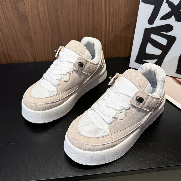 Dame Sneakers med støddæmpende sål og slidstærkt overmateriale Stilla