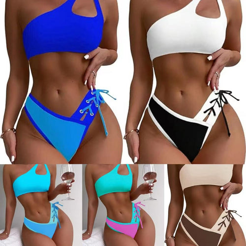 Damer Ensidet Bikini med trendy snit Skovae
