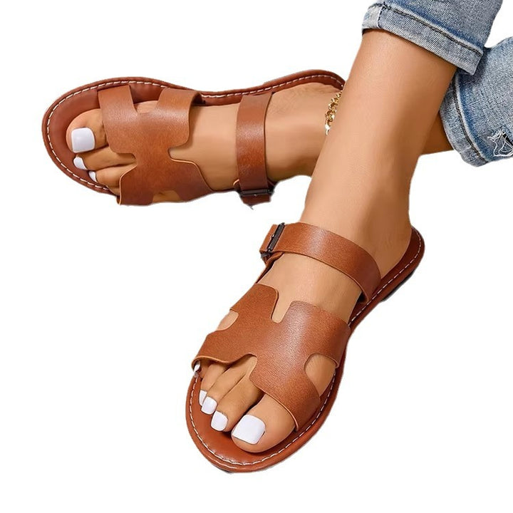 Dame Sandaler med justerbar rem og elegant snit Stilla