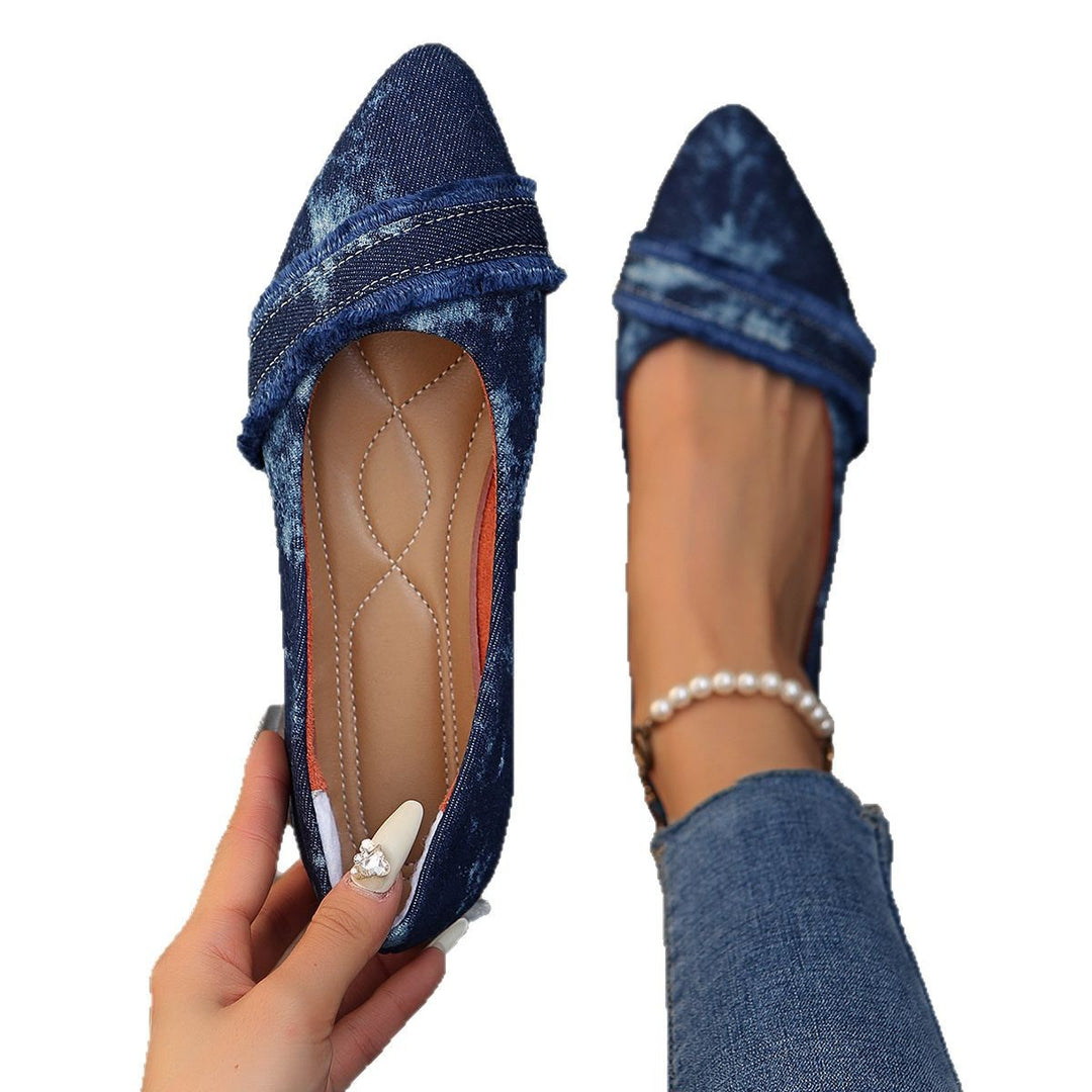 Dame elegante og fashionable ballerinaer Stilla