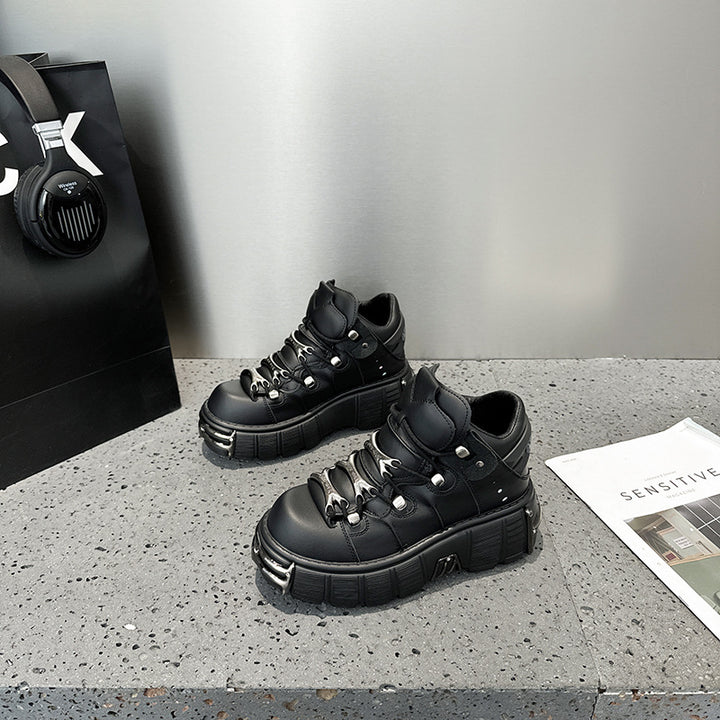 Dame Urban High-Top Sneakers med justerbar snørering og støddæmpende sål Stilla