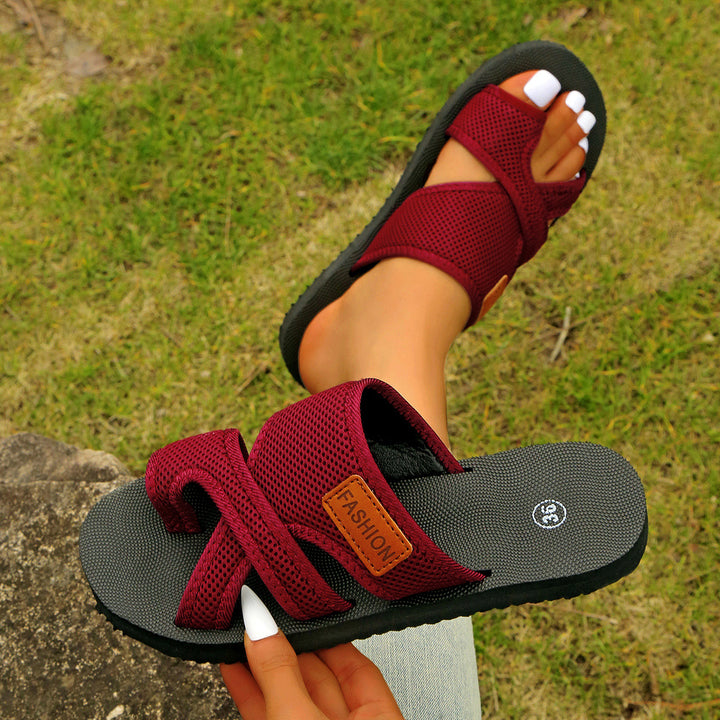 Dame unkompliserede og åndbare fritids-sandaler med moderne snit Stilla