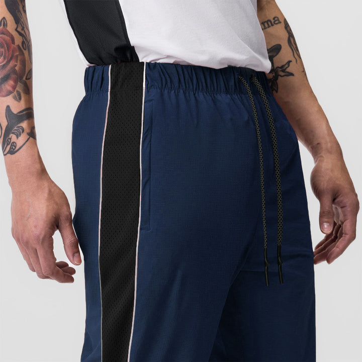 Herrer Sporty Joggingbukser med moderne kontrastindsatser Stilla