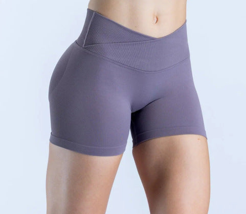 Dame High-Waist Sportleggings med tætsiddende pasform og åndbart materiale Skovae