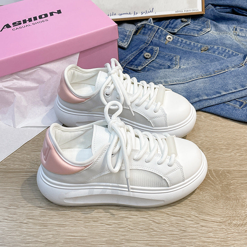 Dame Sporty Sneakers med åndbart mesh-overmateriale og polstret sål Stilla