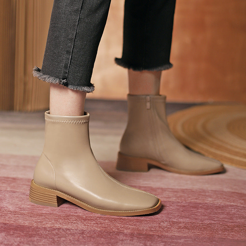 Femme Chic Block-hæl Støvletter Stilla