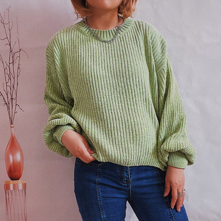 Kvinder Oversized Strik Sweater Stilla