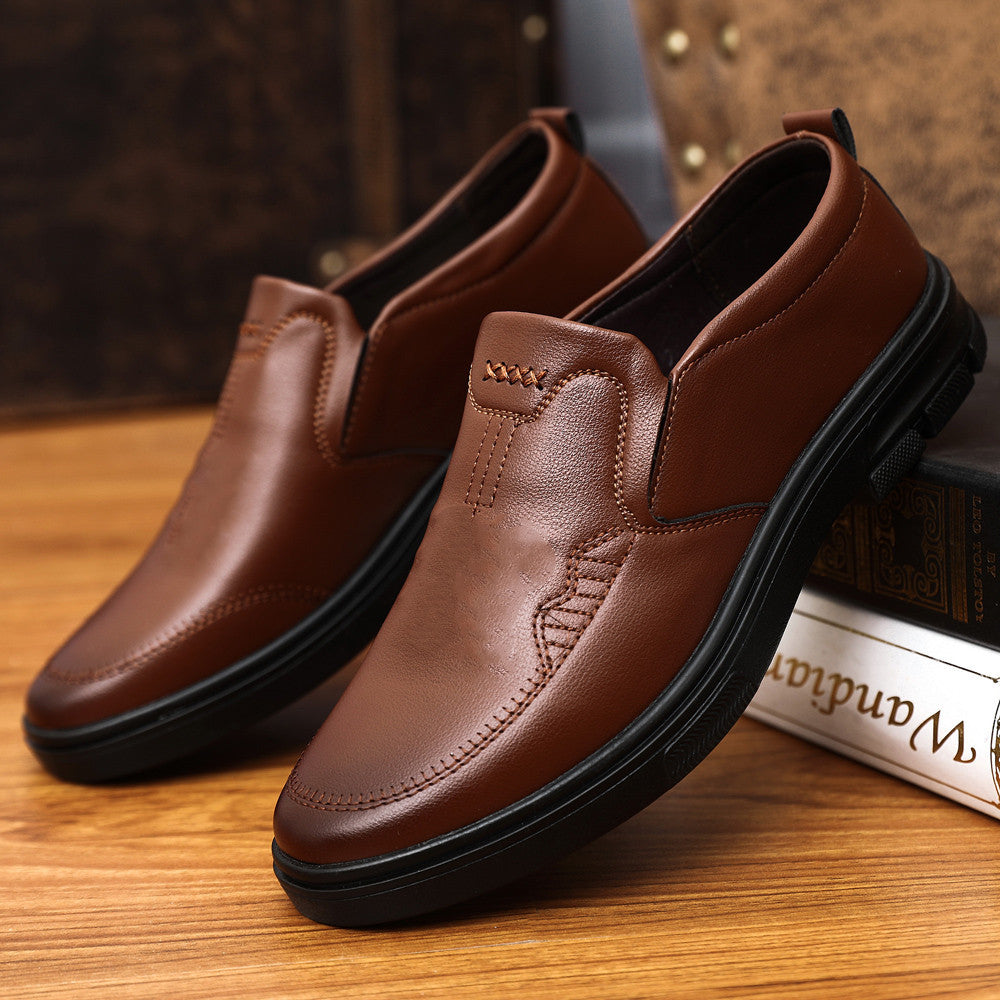 Herrer Elegante Slip-On Lædersko Stilla