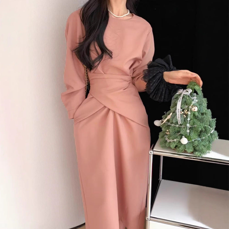 Femme Elegante Wickelkjole Stilla