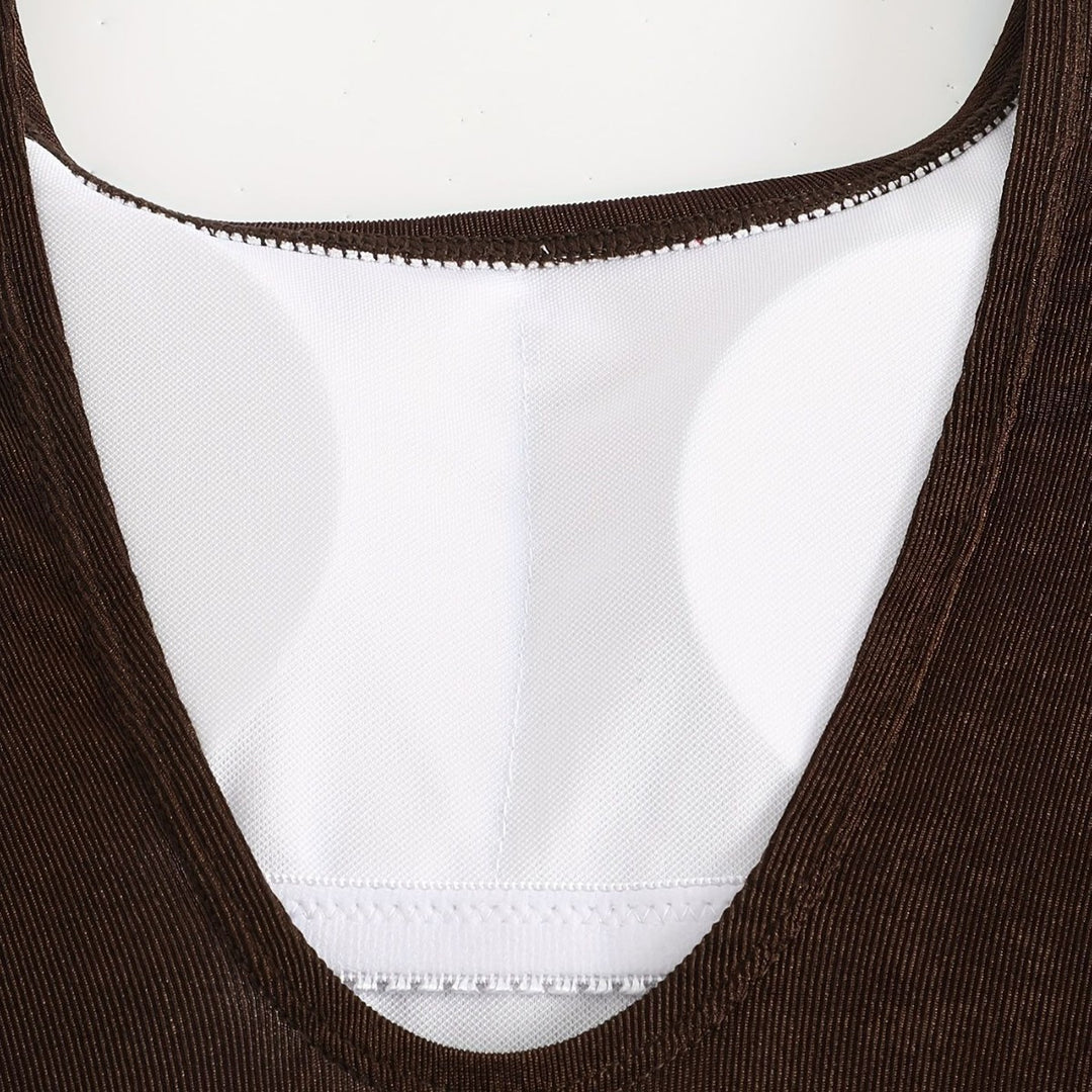 Dame swimsuit med elegant rygdetalje Skovae