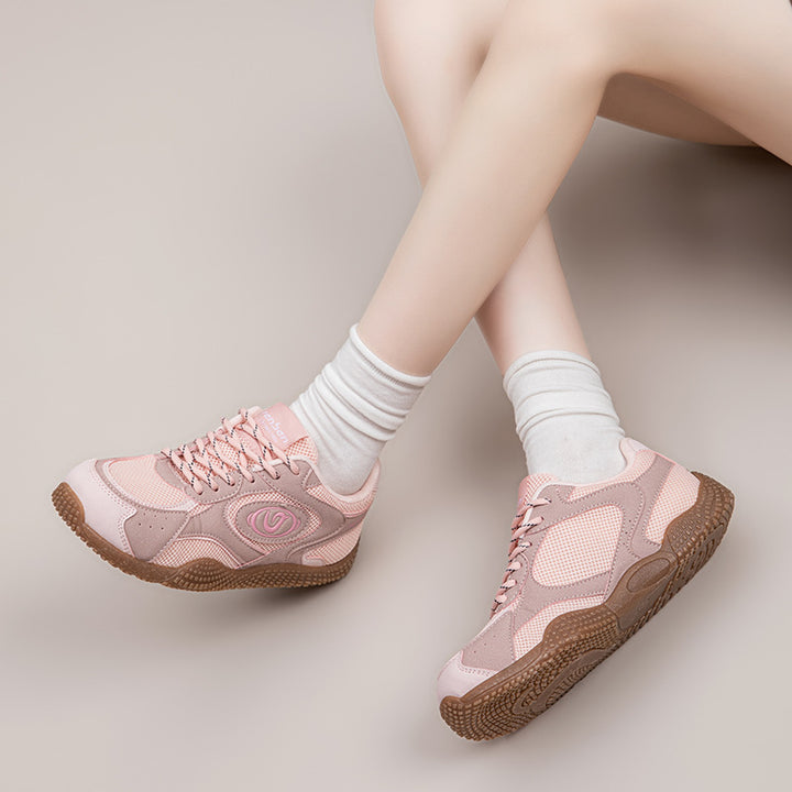 Dame Sporty Sneakers med åndbart mesh-overflade og skridsikker profilsål Stilla